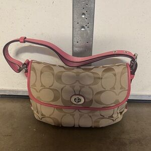 Pink Coach Purse